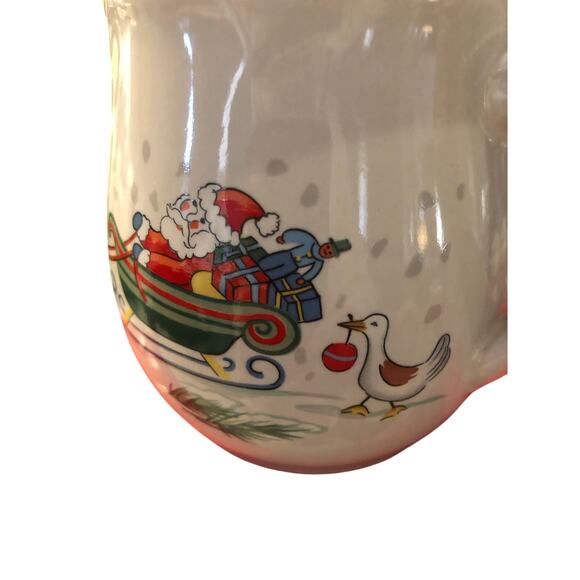 Vintage Christmas Mugs Country Christmas New made in Japan - Picture 8 of 12